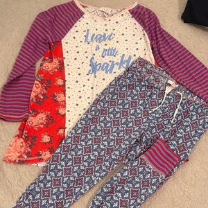 Matilda Jane pj set Christmas